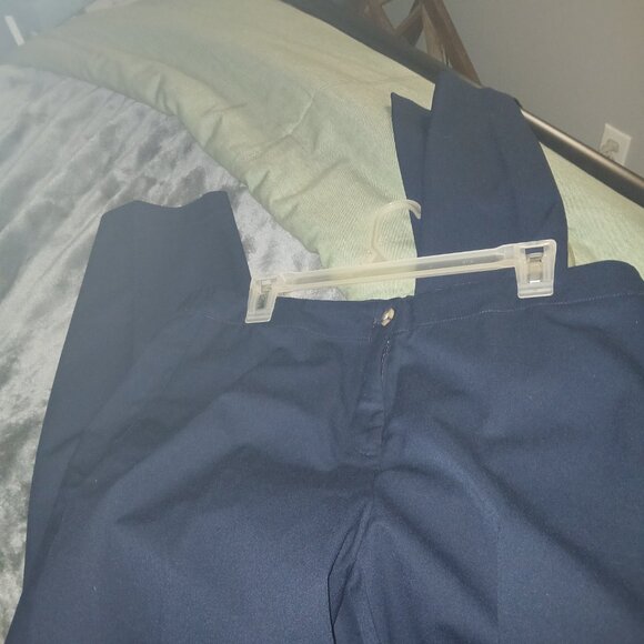 Navy  slacks - Picture 3 of 5